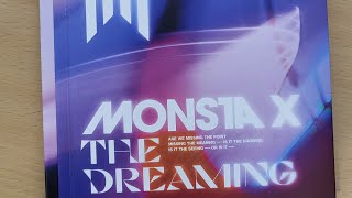 Monsta X  The Dreaming Deluxe Edition Version III unboxing [upl. by Esineg]