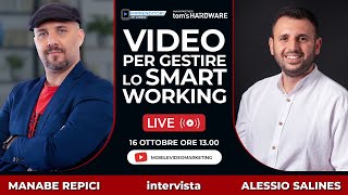 Alessio Salines  Video per gestire lo Smart Working Imprenditori In Video [upl. by Chrysa863]