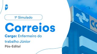 1º Simulado Correios PósEdital Enfermeiro do trabalho Júnior  PósEdital  Correção [upl. by Atal969]