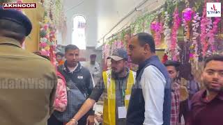 Div Com Jammu Ramesh Kumar along with DC Jammu Sachin Kumar visited Jhiri Mela [upl. by Alyos]