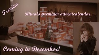 Preview of the premium Rituals adventcalendar unboxing  Full size video Dutch  Part 1 [upl. by Hulburt141]