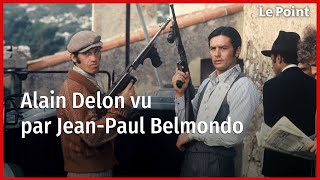 Alain Delon vu par JeanPaul Belmondo [upl. by Susejedesoj]