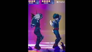 She said she’s from the island’s bakugo and Deku dancing capcut deku bakugo mha [upl. by Anaujait736]