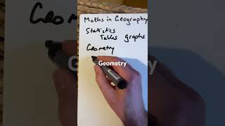 Maths in geography maths maths across curricula [upl. by Worl715]