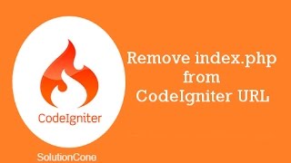 How to remove indexphp from url in CodeIgniter 3 [upl. by Shedd7]