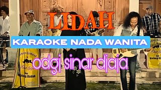 lidah dangdut karaoke nada cewek orkes jadul sinar djaja karaokedangdut dangdutkaraoke [upl. by Cia826]