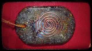 How Is Made Orgone Energy Pendant Necklace [upl. by Natam]