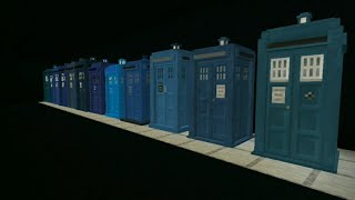 My TARDIS showcase in Minecraft bedrock [upl. by Dalila480]