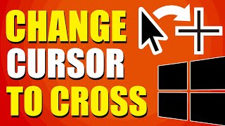 How To Change Your Mouse Cursor To A Cross On Windows 11 Quick amp Easy [upl. by Eisej]