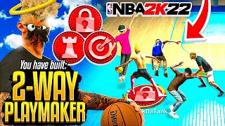 NEW REBIRTH 2WAY PLAYMAKER BUILD IS THE BEST BUILD IN NBA 2K22  BEST ISO BUILD ON NBA 2K22 [upl. by Anait]