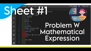 W  Mathematical Expression  ICPC Assiut  Programming With Sakib [upl. by Cynera574]