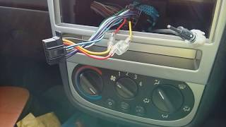 Corsa C 20002006 how to remove the radio amp refit with part numbers needed [upl. by Ahseniuq]