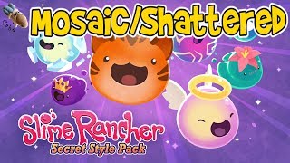 Slime Rancher Secret Styles  MosaicShattered Pod [upl. by Alrrats]