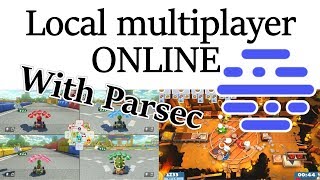 Play Local Multiplayer Games online with Parsec [upl. by Aleemaj871]