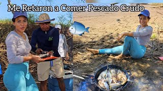 PESCADO Frito Crujiente  COCINANDO en El Mar  Suavecito Por Dentro 🤤🤤 [upl. by Vallo]