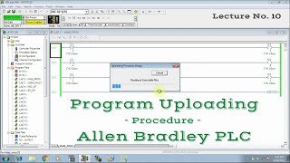 Allen Bradley Micrologix PLCs Program Copying  Uploading Procedure UrduHindi  Lecture No 10 [upl. by Shandy]