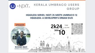 Headless Series Next js Meets Umbraco 12 Headless A Developers Dream Duo [upl. by Nichy]