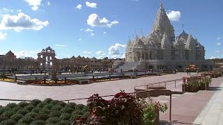 Largest Hindu temple outside India in the modern era opens in New Jersey [upl. by Iak]