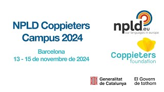 Campus NPLDCoppieters 2024 Dijous 14 de novembre [upl. by Holey]