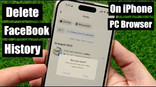 How to Delete Facebook Watch History Permanently on iPhone amp Mac in 2024 [upl. by Haorbed413]