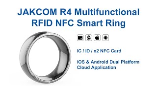 JAKCOM R4 Multifunctional RFID NFC Smart Ring [upl. by Ellis]