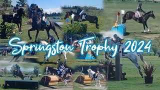 Springston Trophy 2024  Dressage and Crosscountry  pt 1  AS Equestrian [upl. by Deerc]