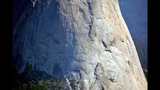 Climbing Half Dome Yosemite  Pitch 3 and 4 of Snake Dike Route Go Pro HD [upl. by Nashoma858]