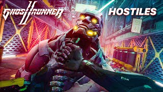 GHOSTRUNNER 2 Hostiles Boss Fight Gameplay 4K 60FPS PC  No Commentary [upl. by Pyotr]