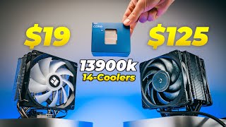 We Tested 14 AIRCoolers on 24Core 13900k  The Results Will Shock You [upl. by Amias487]