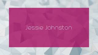 Jessie Johnston  appearance [upl. by Philips]