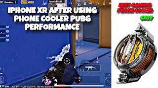 Iphone Xr Pubg Performance after using this Phone cooler 😱 [upl. by Boucher868]