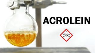 Making acrolein [upl. by Eirrab407]