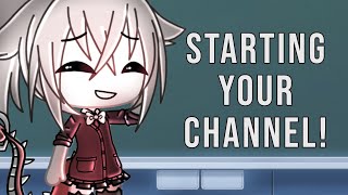 How To Start A Gacha Channel BASIC TIPS 💕 [upl. by Kawai]