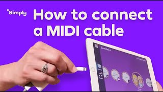 Midi Port Guide  How to connect for Simply Piano [upl. by Bencion]