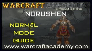 Norushen Normal Guide  Siege of Orgrimmar  Warcraft Academy [upl. by Inilahs]