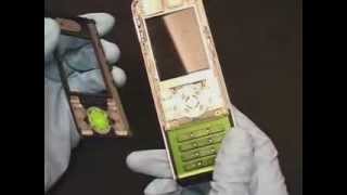 disassemble Sony Ericsson S500  S500i  W580  W580i [upl. by Ayamat]