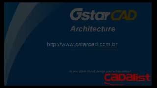 GstarCAD Architecture 2016 Janelas e Portas [upl. by Atnwahsal901]