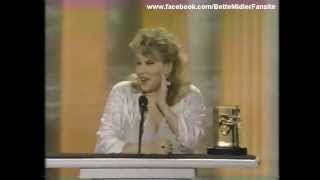 Bette Midler  The 1st annual Comedy Awards 1987 [upl. by Sane]