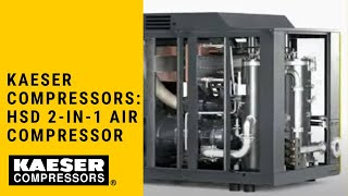 Kaeser Compressors HSD 2in1 Air Compressor [upl. by Hakeem]