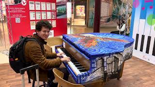 When You Play Piano in a Shopping Mall in Hamburg [upl. by Enytnoel807]