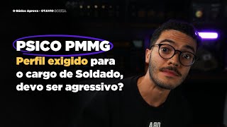 Etapa Psicológica qual o perfil exigido para Soldado  Método OBA  PMMG [upl. by Eseryt349]