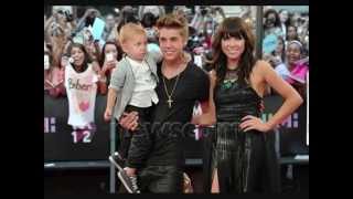 Justin and Jaxon Bieber MMVAs 2012 [upl. by Graham]