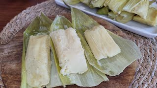 Tamales de Elote [upl. by Hcahsem]