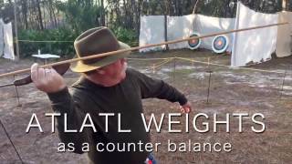 Atlatl Weights as a Counter Balance [upl. by Treblah]