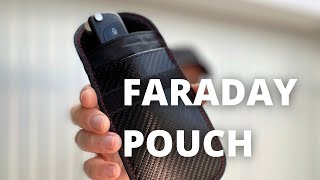 Faraday Pouch  Do Car Key Signal Blockers Work Keyless Entry Security [upl. by Otter]