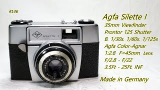 AGFA Silette I 1962 [upl. by Notlih]