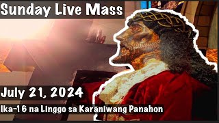 Sunday Mass Quiapo Church Live Mass Today July 21 2024 [upl. by Edaw375]