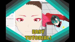 How to model a face like a pro  Vroid tutorial 1 [upl. by Enelcaj]