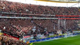 Eintracht Frankfurt  VfL Wolfsburg  Partystimmung nach dem Spiel  18052013 [upl. by Eicyac]