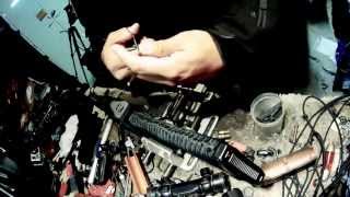 Mule Mods  Paracord Wrapping An AK Skeleton stock [upl. by Boony]